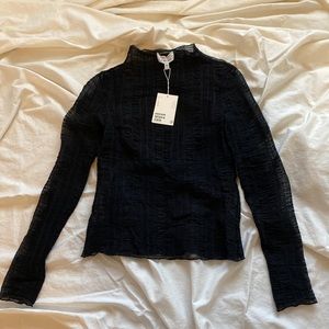 & Other Stories black mock neck